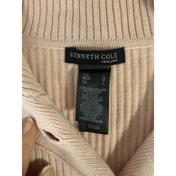 Kenneth Cole Long Sleeve Large Vintage 70's Feminine Girly Professional Top - Picture 3 of 8